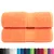 Produktbild 2 för Premium gästhanddukar SOLUND 2 st orange 30x30 cm 600 gsm