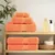 Produktbild 3 för Premium gästhanddukar SOLUND 10 st orange 30x30 cm 600 gsm
