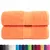 Produktbild 2 för Premium gästhanddukar SOLUND 2 st orange 30x50 cm 600 gsm