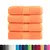 Produktbild 2 för Premium gästhanddukar SOLUND 4 st orange 30x50 cm 600 gsm
