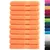 Produktbild 2 för Premium handdukar SOLUND 10 st orange 100x200 cm 600 gsm