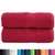 Produktbild 2 för Premium gästhanddukar SOLUND 2 st röd 30x50 cm 600 gsm