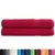 Produktbild 2 för Premium handdukar SOLUND 2 st röd 100x200 cm 600 gsm