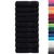 Produktbild 2 för Premium badhanddukar SOLUND 10 st svart 70x140 cm 600 gsm
