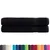 Produktbild 2 för Premium handdukar SOLUND 2 st svart 100x200 cm 600 gsm