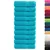 Produktbild 2 för Premium handdukar SOLUND 10 st turkos 50x100 cm 600 gsm