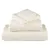 Produktbild 4 för Premium gästhanddukar SOLUND 4 st gräddvit 30x30 cm 600 gsm
