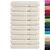 Produktbild 2 för Premium bastuhanddukar SOLUND 10 st gräddvit 80x200 cm 600 gsm