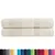 Produktbild 2 för Premium handdukar SOLUND 2 st gräddvit 100x200 cm 600 gsm