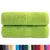 Produktbild 2 för Premium gästhanddukar SOLUND 2 st äppelgrön 30x50 cm 600 gsm