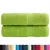 Produktbild 2 för Premium badhanddukar SOLUND 2 st grön 100x150 cm 600 gsm