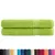 Produktbild 2 för Premium handdukar SOLUND 2 st äppelgrön 100x200 cm 600 gsm