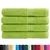 Produktbild 2 för Premium handdukar SOLUND 4 st äppelgrön 100x200 cm 600 gsm