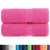 Produktbild 2 för Premium gästhanddukar SOLUND 2 st rosa 30x50 cm 600 gsm