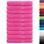 Produktbild 2 för Premium bastuhanddukar SOLUND 10 st rosa 80x200 cm 600 gsm