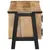 Produktbild 4 för TV-bänk 110x35x40 cm massivt mangoträ