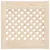 Produktbild 3 för Skåpluckor gallerdesign 2 st 39,5x39,5 cm massiv furu