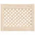 Produktbild 3 för Skåpluckor gallerdesign 2 st 49,5x39,5 cm massiv furu