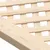 Produktbild 5 för Skåpluckor gallerdesign 2 st 49,5x99 cm massiv furu