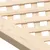 Produktbild 5 för Skåpluckor gallerdesign 2 st 59,5x99 cm massiv furu