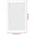 Produktbild 6 för Skåpluckor gallerdesign 2 st 59,5x99 cm massiv furu