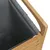 Produktbild 7 för Tvättkorg med grå innerpåse 32x30x36,5 cm bambu