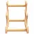 Produktbild 4 för Vinställ för 6 flaskor 35x18x25,5 cm bambu