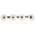 Produktbild 3 för Vägglampa 25 W nött röd 90x25 cm E27