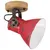 Produktbild 2 för Vägglampa 25 W nött röd 11,5x11,5x25 cm E27