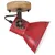 Produktbild 3 för Vägglampa 25 W nött röd 11,5x11,5x25 cm E27