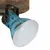 Produktbild 4 för Taklampa 25 W nött blå 35x35x25 cm E27