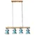 Produktbild 3 för Taklampa 25 W nött blå 90x24x111 cm E27