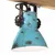 Produktbild 4 för Taklampa 25 W nött blå 90x24x111 cm E27