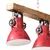 Produktbild 4 för Taklampa 25 W nött röd 90x24x111 cm E27