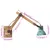 Produktbild 10 för Vägglampa 25 W sliten blå 96x15x20 cm E27