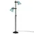 Produktbild 2 för Golvlampa 25 W nött blå 25x25x90/140 cm E27