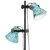 Produktbild 9 för Golvlampa 25 W nött blå 25x25x90/140 cm E27