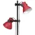 Produktbild 9 för Golvlampa 25 W nött röd 25x25x90/160 cm E27