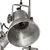 Produktbild 4 för Hänglampa 25 W vintage silver 30x30x100 cm E27