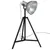 Produktbild 6 för Golvlampa 25 W vintage silver 61x61x90/150 cm E27