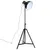 Produktbild 2 för Golvlampa 25 W svart 61x61x90/150 cm E27