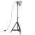 Produktbild 4 för Golvlampa 25 W vintage silver 35x35x65/95 cm E27
