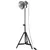 Produktbild 5 för Golvlampa 25 W vintage silver 35x35x65/95 cm E27