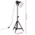 Produktbild 11 för Golvlampa 25 W svart 35x35x65/95 cm E27