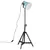 Produktbild 2 för Golvlampa 25 W nött blå 35x35x65/95 cm E27