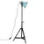 Produktbild 4 för Golvlampa 25 W nött blå 35x35x65/95 cm E27