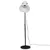 Produktbild 3 för Golvlampa 25 W vit 30x30x90-150 cm E27