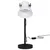 Produktbild 3 för Skrivbordslampa 25 W vit 17x17x60 cm E27