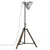 Produktbild 4 för Golvlampa 25 W vintage silver 75x75x90-150 cm E27