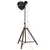 Produktbild 5 för Golvlampa 25 W svart 75x75x90-150 cm E27